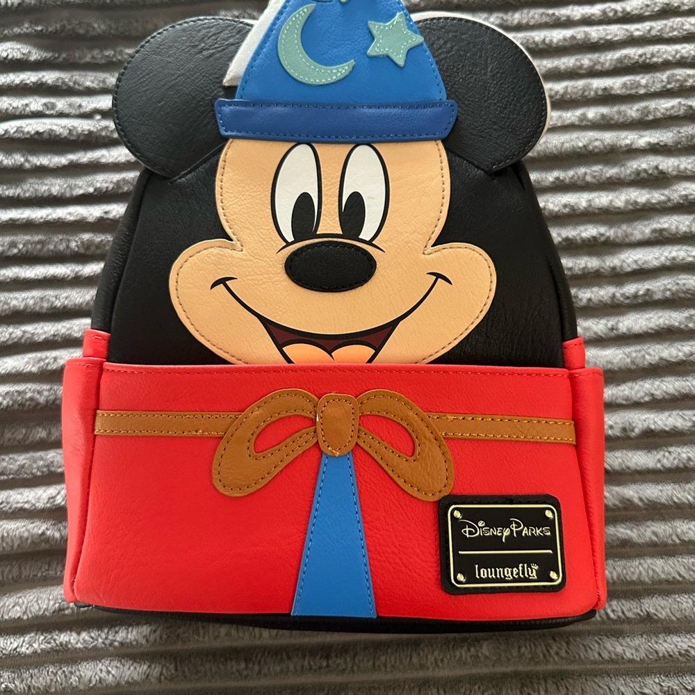 NWT Sorceror Mickey Disney Parks Loungefly Backpack